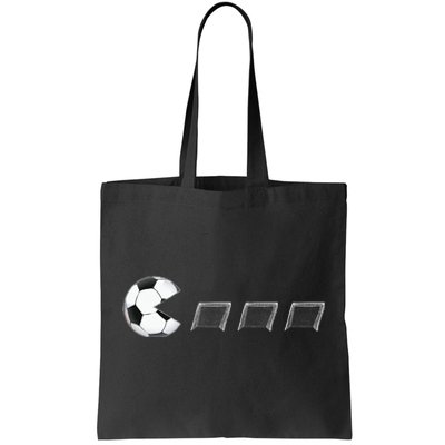 Soccer Goals Tote Bag