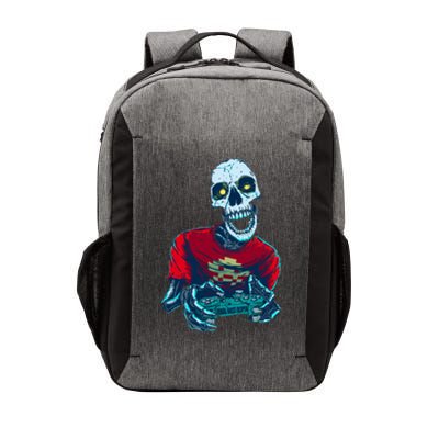 Scary Gamer Skeleton Playing Video Games Graphic Vector Backpack