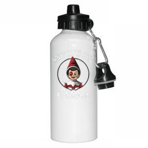 Snitches Get Stitches The Elf Xmas Christmas Aluminum Water Bottle