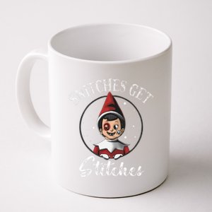 Snitches Get Stitches The Elf Xmas Christmas Coffee Mug