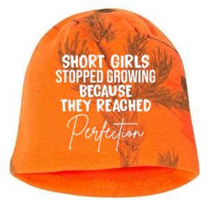 Short Girls Stopped Growing Perfection Kati - Camo Knit Beanie