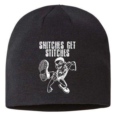 Snitches Get Stitches Sustainable Beanie