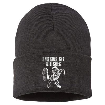 Snitches Get Stitches Sustainable Knit Beanie