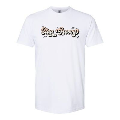 Stay Groovy Softstyle® CVC T-Shirt