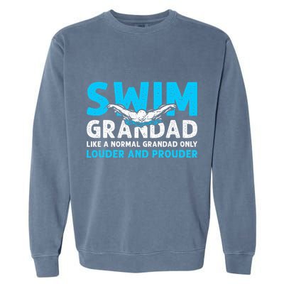 Swim Grandad Swimming Grandad Garment-Dyed Sweatshirt