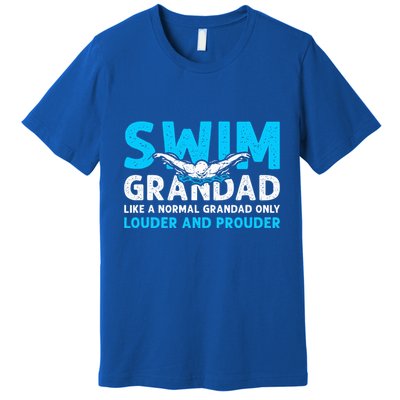Swim Grandad Swimming Grandad Premium T-Shirt