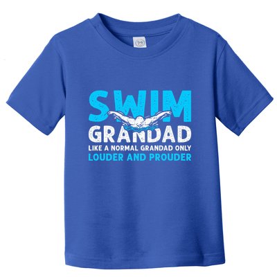Swim Grandad Swimming Grandad Toddler T-Shirt