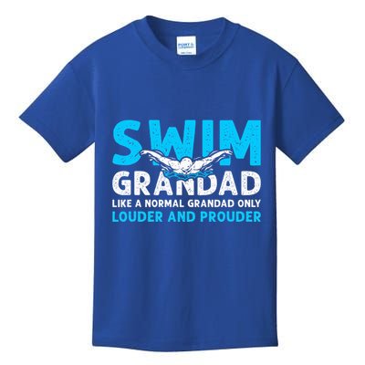 Swim Grandad Swimming Grandad Kids T-Shirt