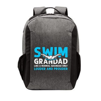Swim Grandad Swimming Grandad Vector Backpack