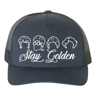 Stay Golden Yupoong Adult 5-Panel Trucker Hat