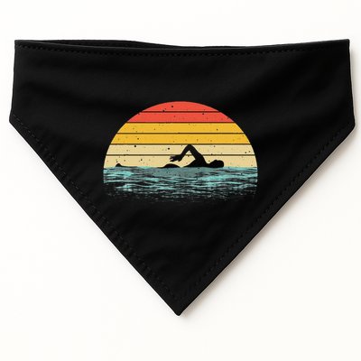 Swimming Gift Swimmer Swim Coach USA-Made Doggie Bandana