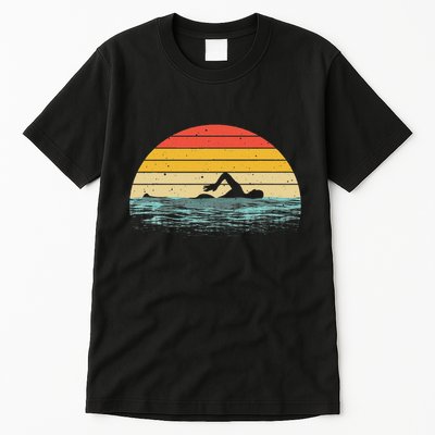 Swimming Gift Swimmer Swim Coach Tall T-Shirt