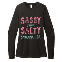 Savannah Georgia Sassy Souvenir Womens CVC Long Sleeve Shirt