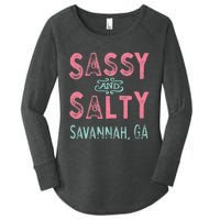 Savannah Georgia Sassy Souvenir Women's Perfect Tri Tunic Long Sleeve Shirt