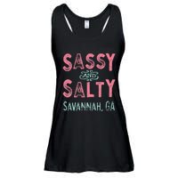 Savannah Georgia Sassy Souvenir Ladies Essential Flowy Tank