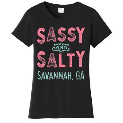 Savannah Georgia Sassy Souvenir Women's T-Shirt