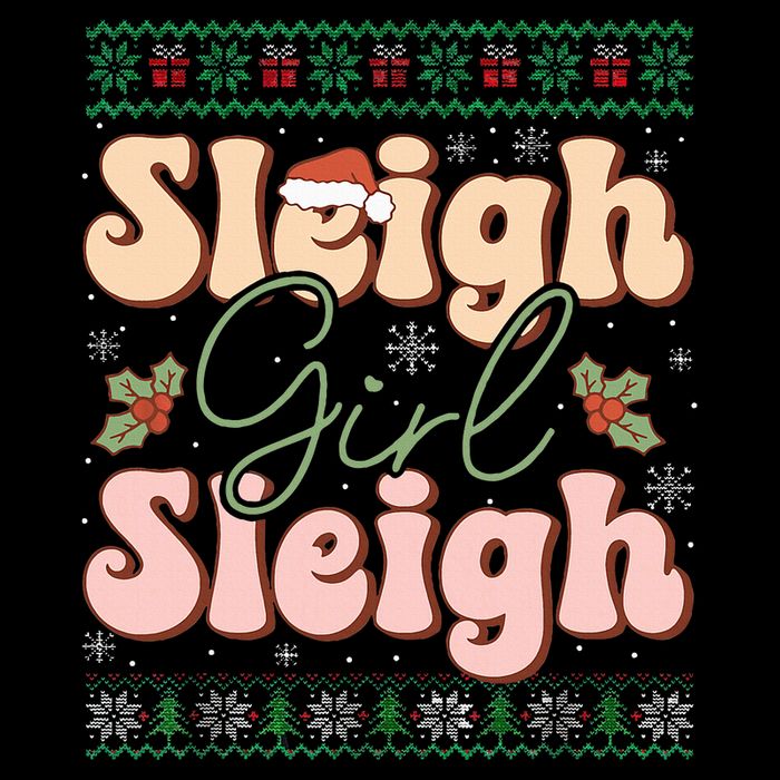 Sleigh Girl Sleigh Christmas Ugly Sweater Performance Shirt