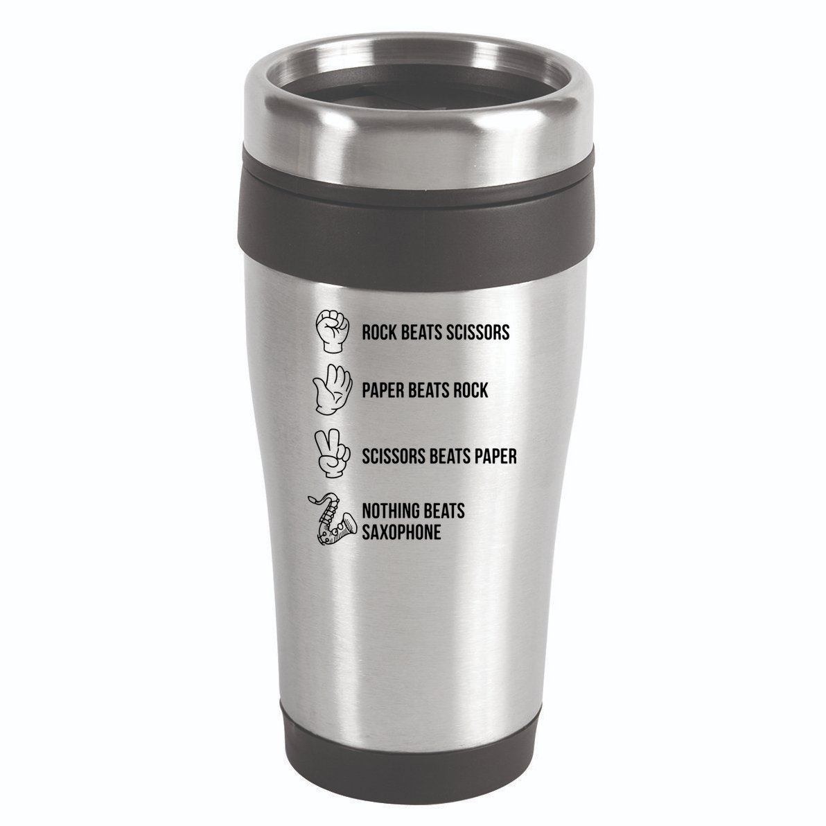 Saxophone Gift 16oz Travel Tumbler