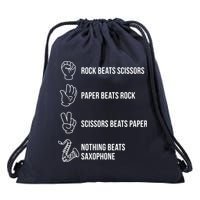Saxophone Gift Drawstring Bag