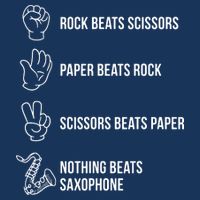 Saxophone Gift Drawstring Bag