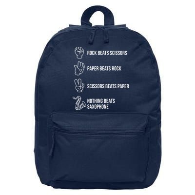Saxophone Gift 16 in Basic Backpack