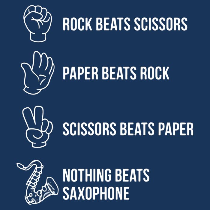 Saxophone Gift 16 in Basic Backpack