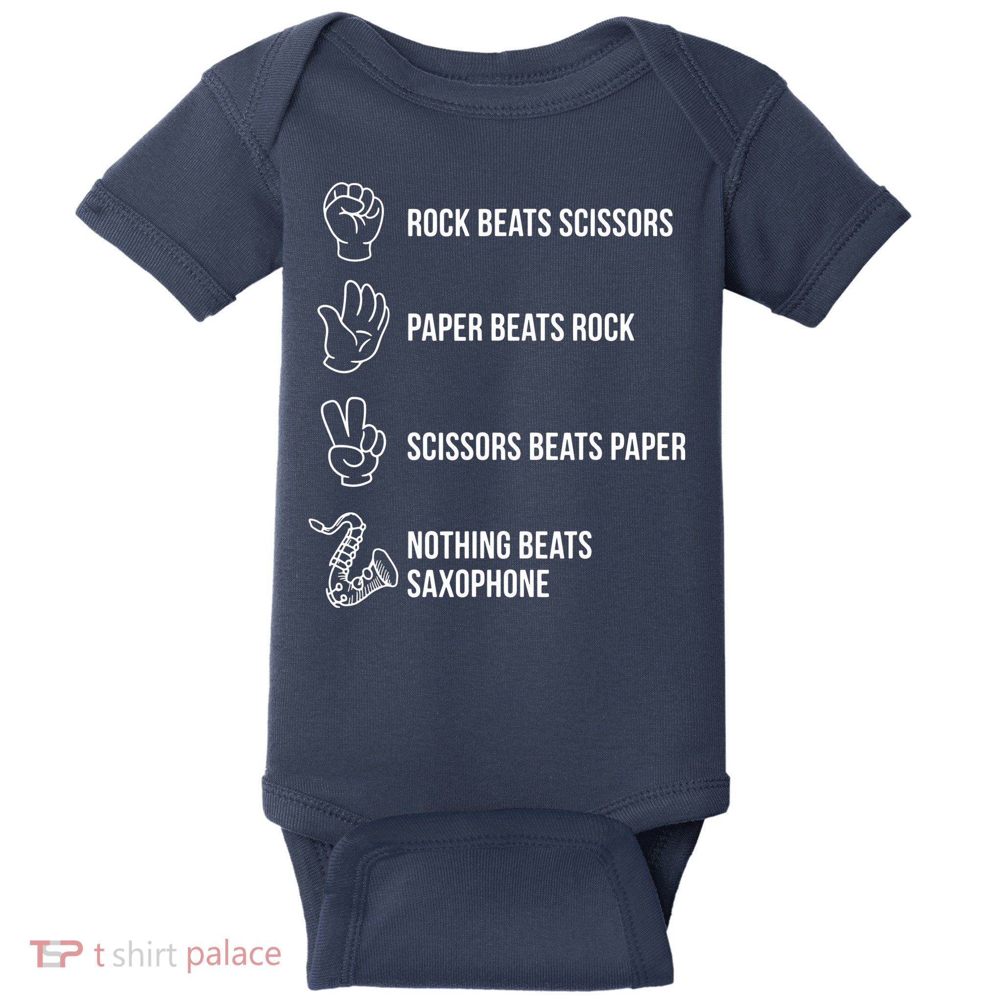 Saxophone Gift Baby Bodysuit