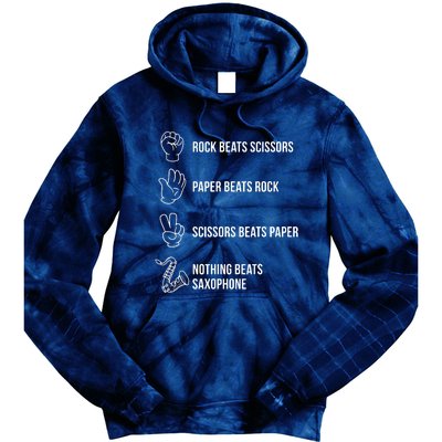 Saxophone Gift Tie Dye Hoodie