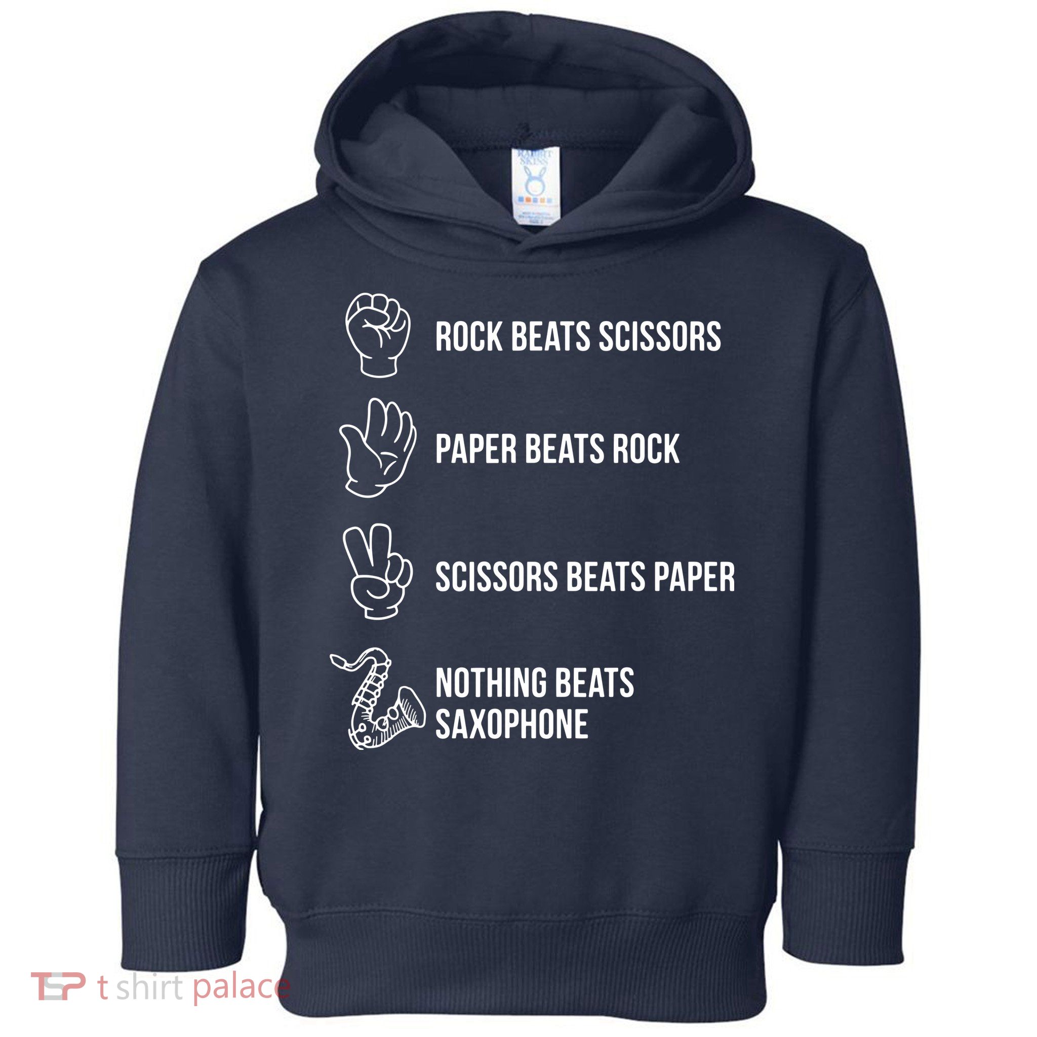 Saxophone Gift Toddler Hoodie