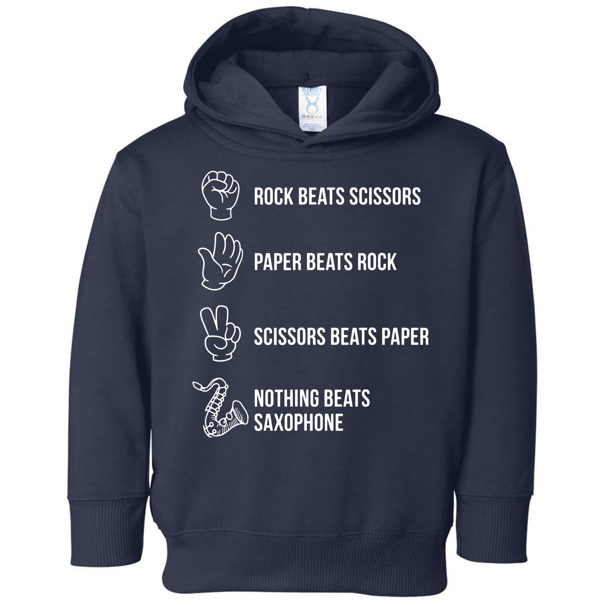 Saxophone Gift Toddler Hoodie