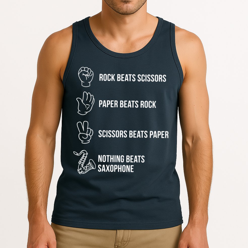 Saxophone Gift Tank Top