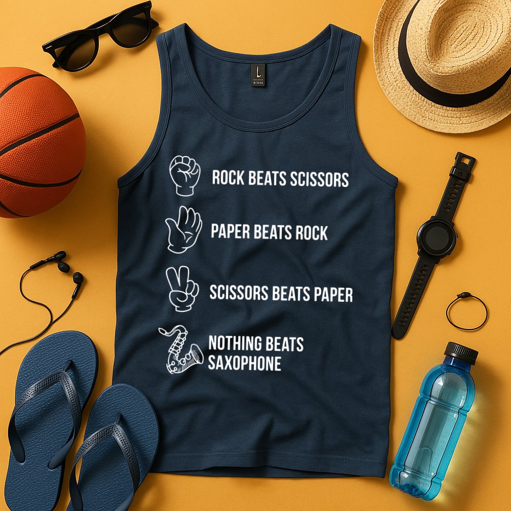 Saxophone Gift Tank Top