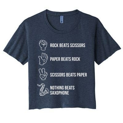 Saxophone Gift Crop Top