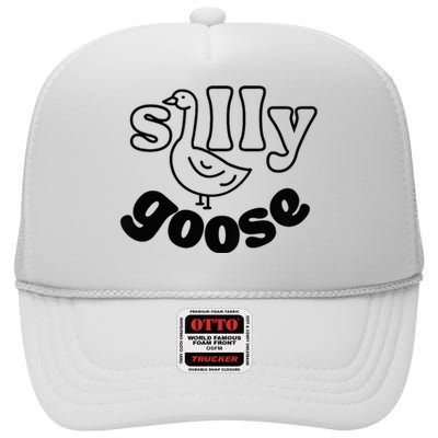 Silly Goose High Crown Mesh Back Trucker Hat