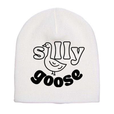 Silly Goose Short Acrylic Beanie