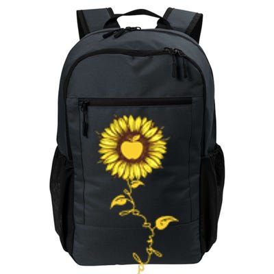 Second Grade Sunflower Apple Sunflower Geek Computer Daily Commute Backpack