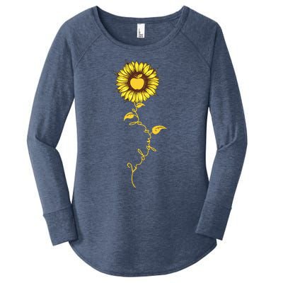 Second Grade Sunflower Apple Sunflower Geek Computer Women's Perfect Tri Tunic Long Sleeve Shirt