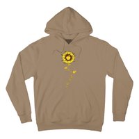 Second Grade Sunflower Apple Sunflower Geek Computer Hoodie