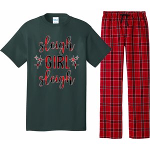 Sleigh Girl Sleigh Christmas Funny Gift Pajama Set