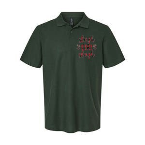 Sleigh Girl Sleigh Christmas Funny Gift Softstyle Adult Sport Polo