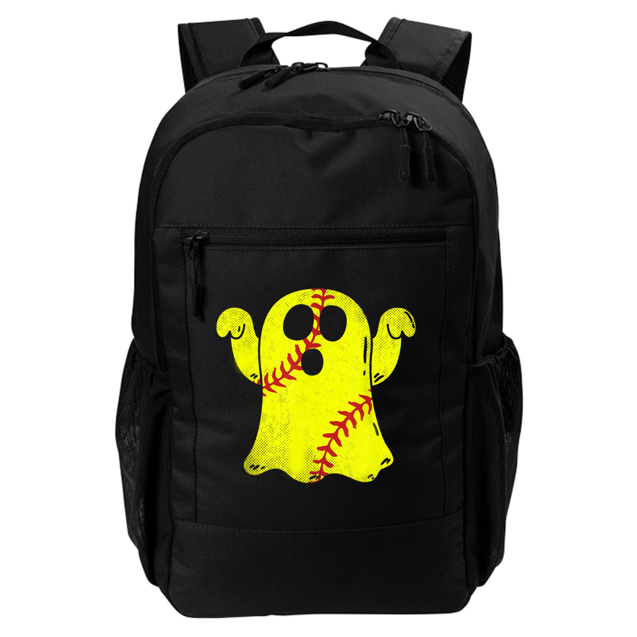Softball Ghost Softball Lover Halloween Costume Backpack
