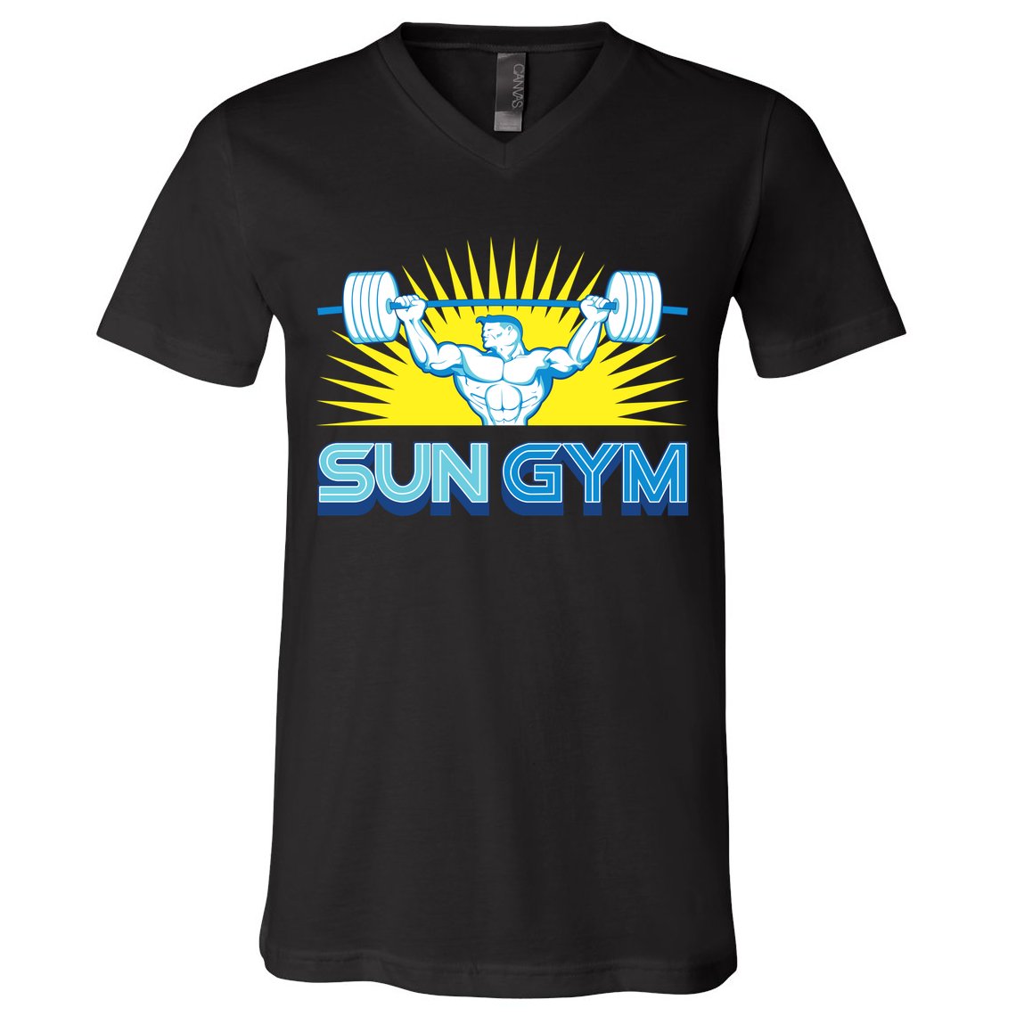 Sun Gym V-Neck T-Shirt
