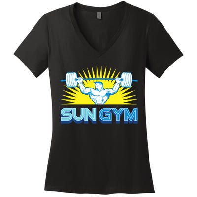 Sun Gym Women's V-Neck T-Shirt