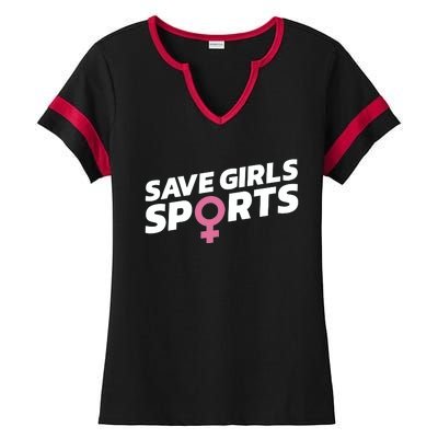 Save Girl Sports Ladies Halftime Notch Neck Tee