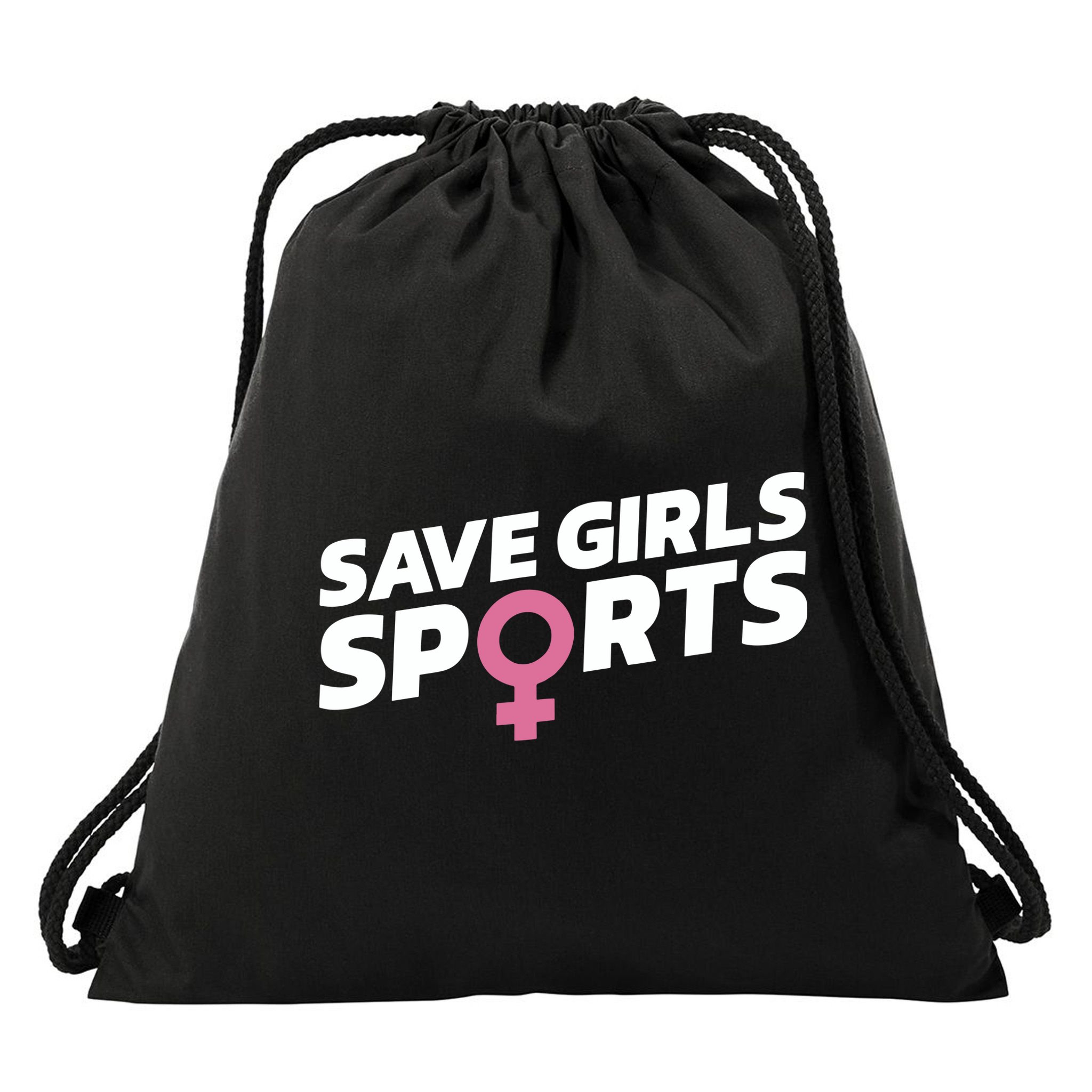 Save Girl Sports Drawstring Bag