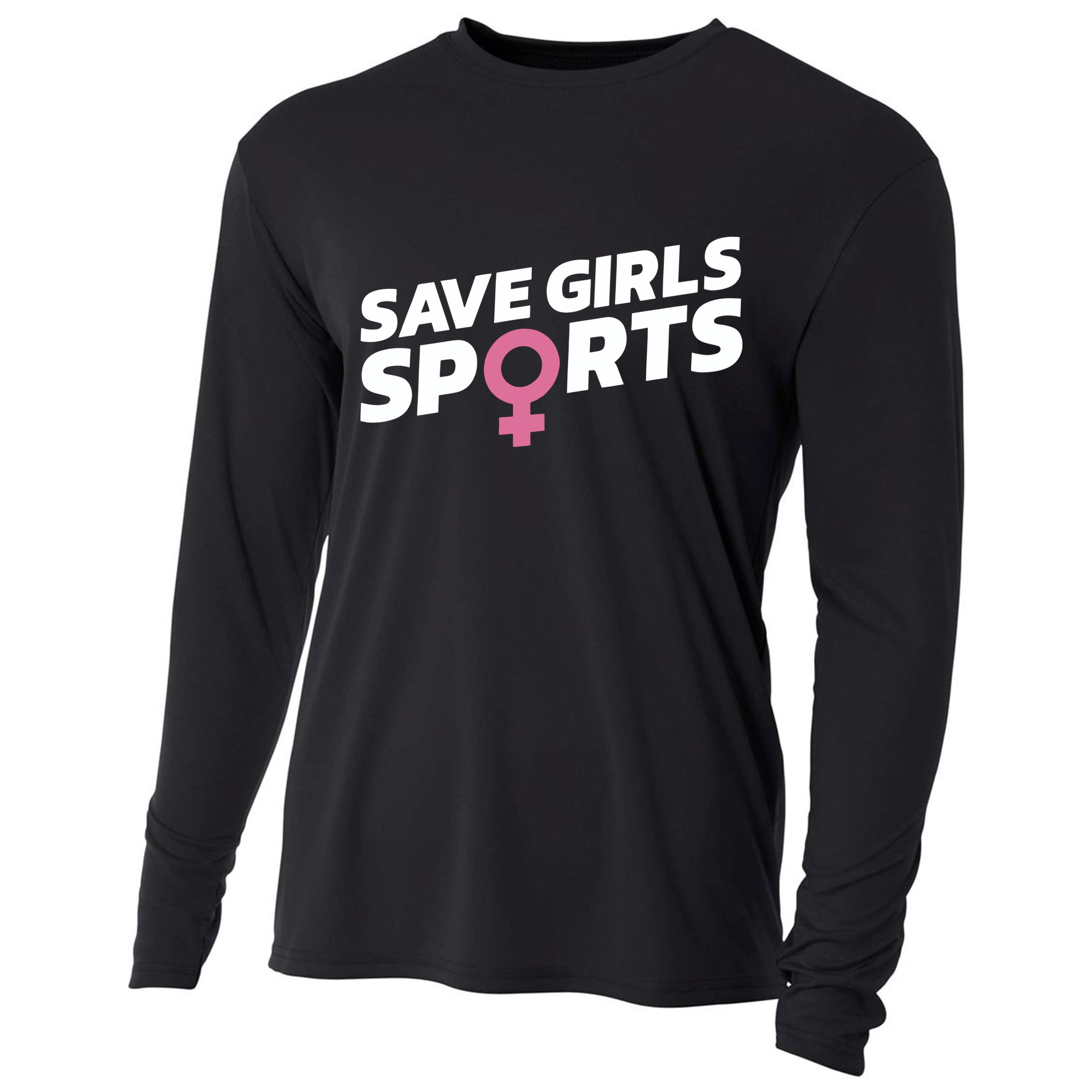 Save Girl Sports Cooling Performance Long Sleeve Crew
