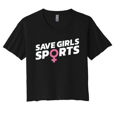 Save Girl Sports Women's Crop Top Tee