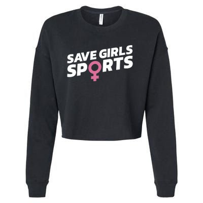 Save Girl Sports Cropped Pullover Crew