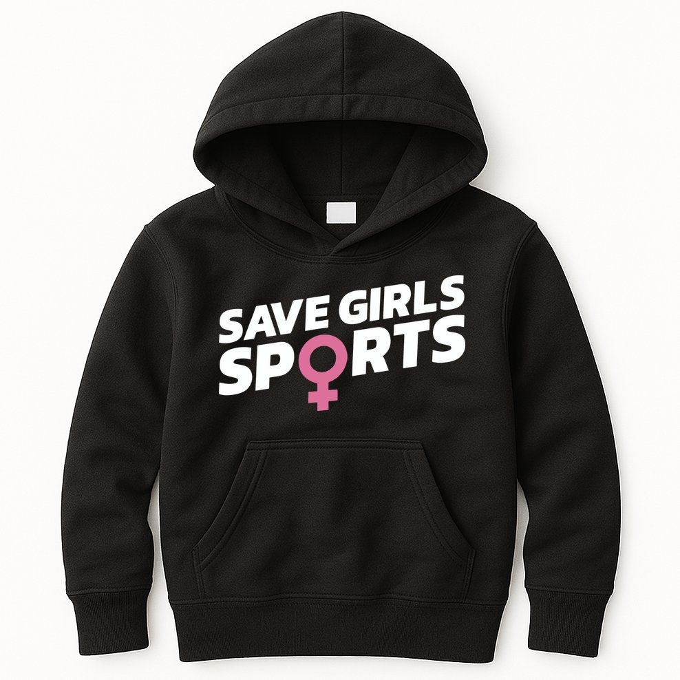 Save Girl Sports Kids Hoodie
