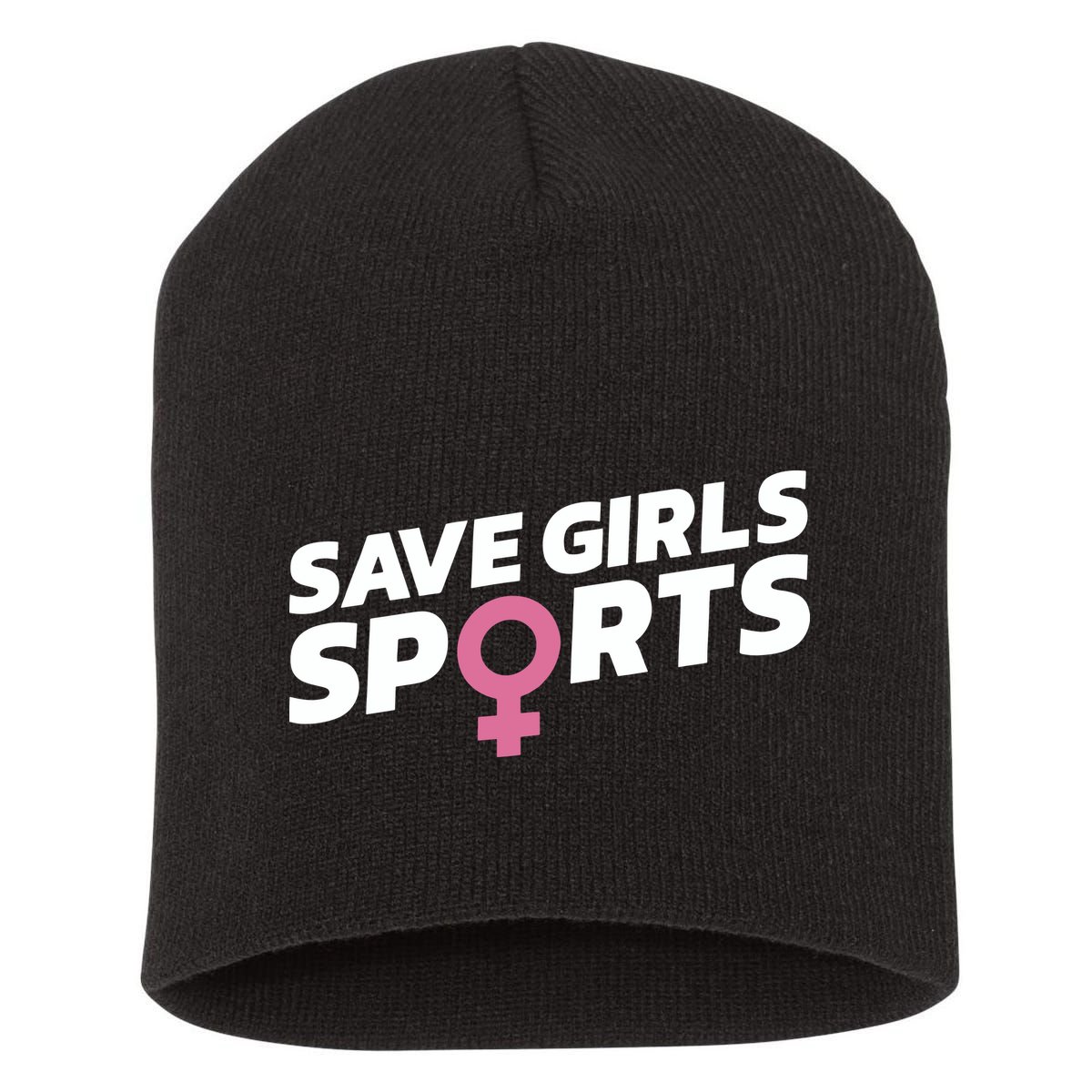 Save Girl Sports Short Acrylic Beanie